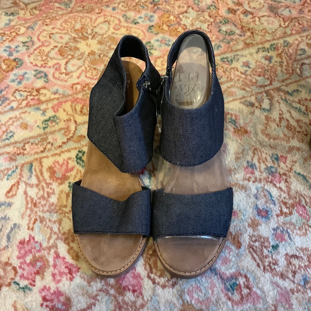 Denim Heels